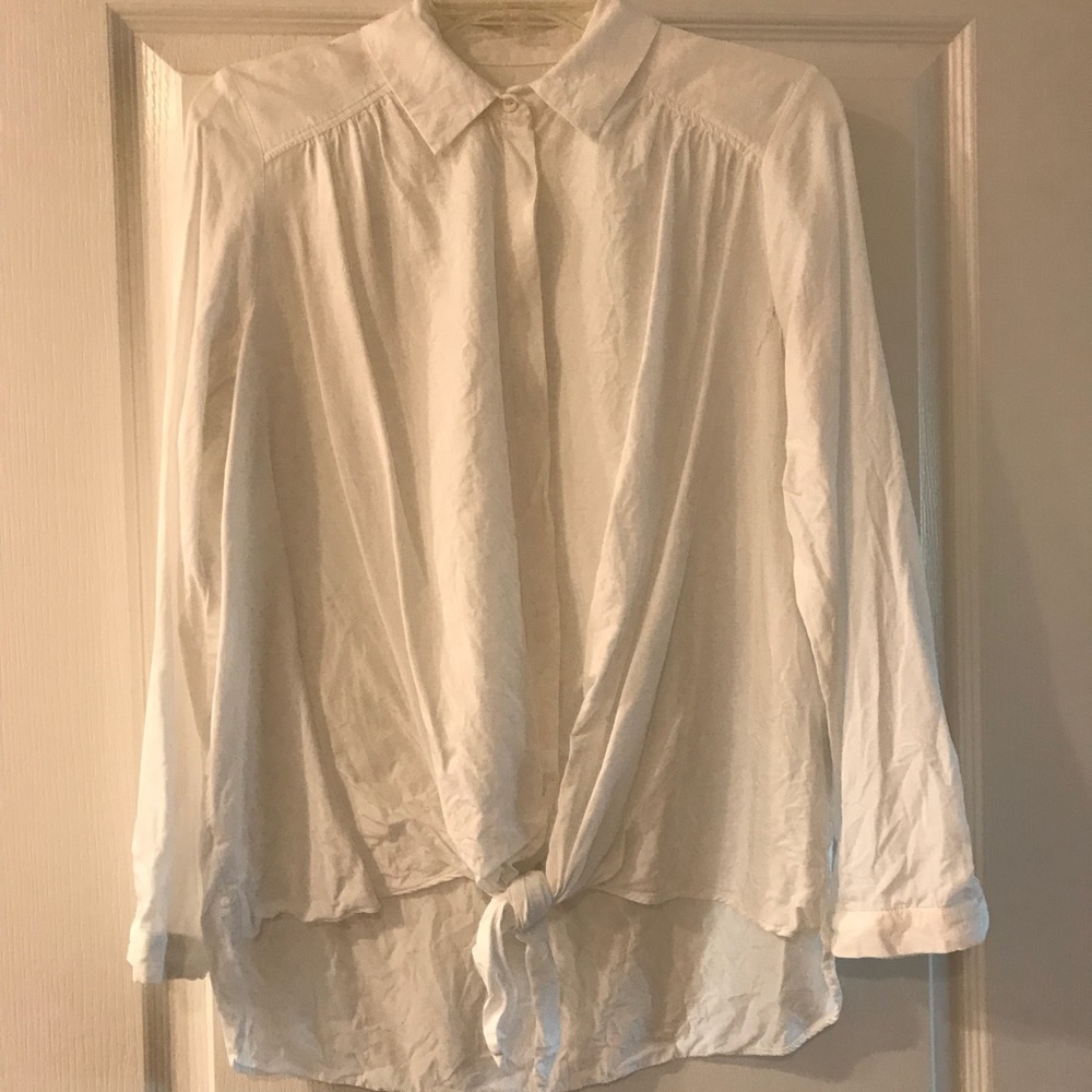 Anthropologie button down top